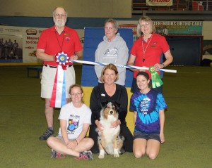 Sue Vitro (top center) with Heidi Fischer and 2 others